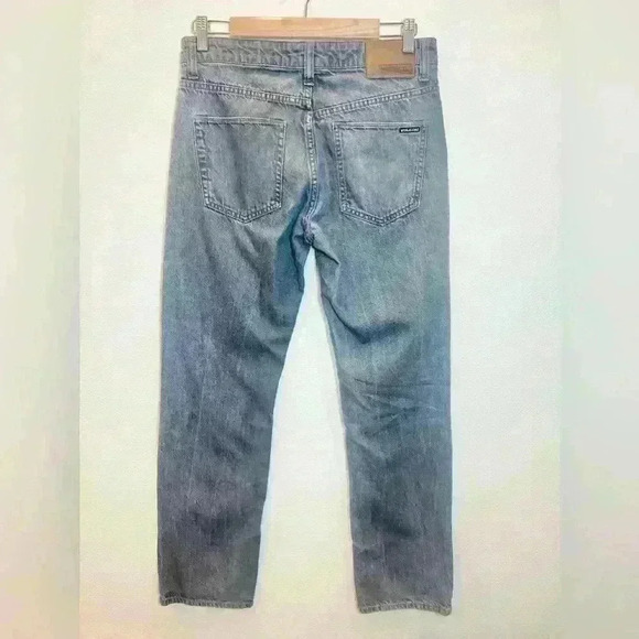 Volcom Men’s Solver Modern Straight Denim Jeans in Dark Gray Size 30 - Picture 6 of 12